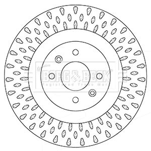 BORG & BECK Piduriketas BBD5354